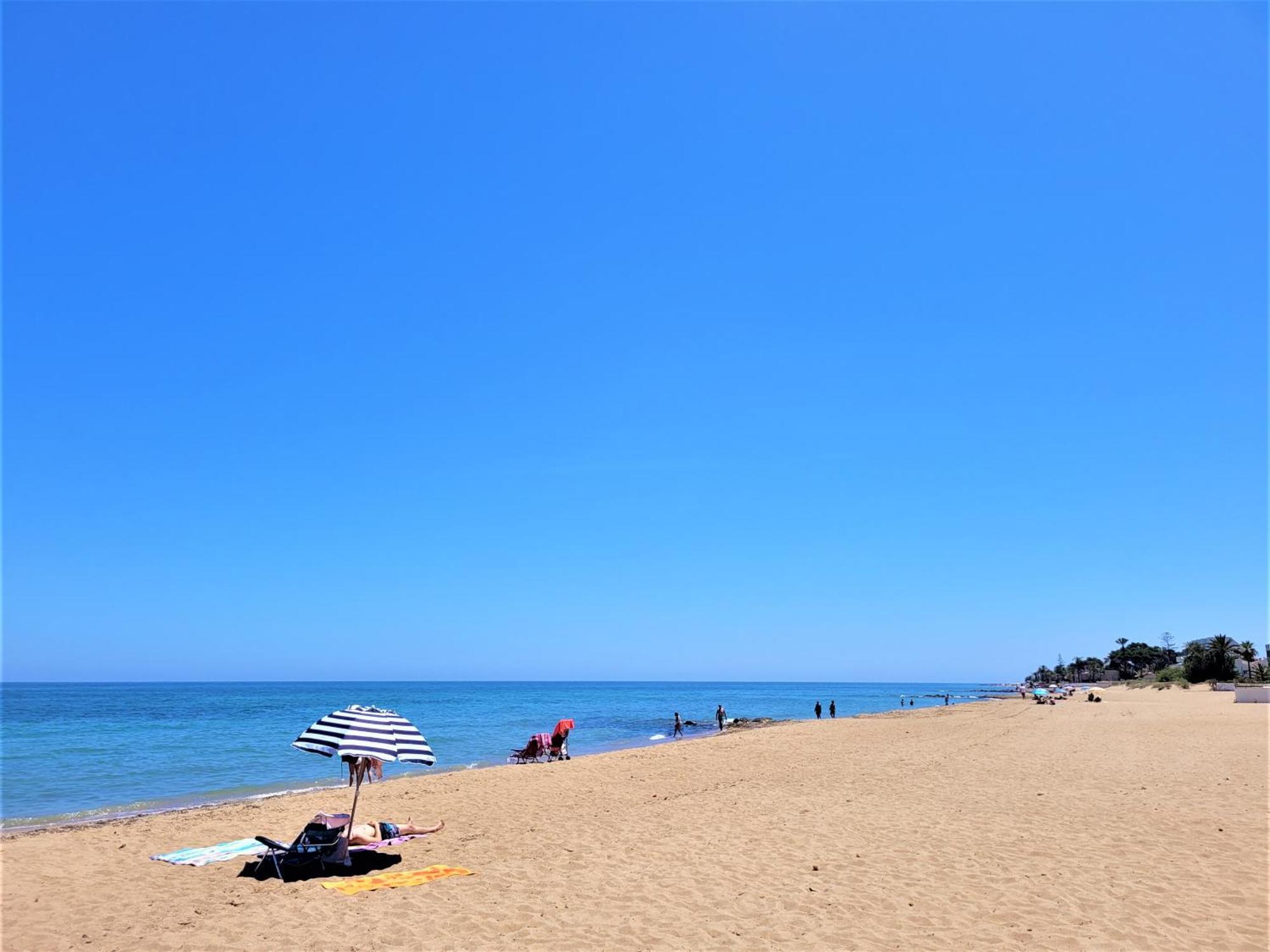 Villa At Seafront With Private Garden-655 데니아 외부 사진